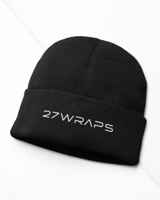 27Wraps Minimal Beanie für Karpfenangler.