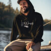 Premium Bio Karpfen Hoodie für Karpfenangler: 27Wraps Spod Logo Hoodie für Karpfenangler mit hochwertigem Druck. Ein tolles Angler Geschenk.