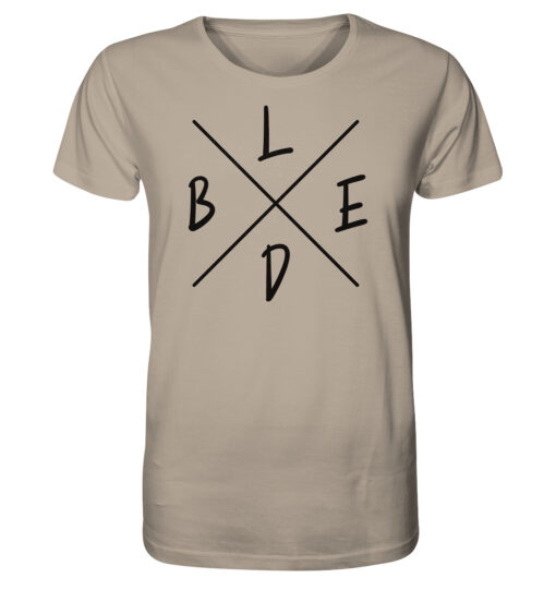 Bled T-Shirt für Karpfenangler in sandfarben.