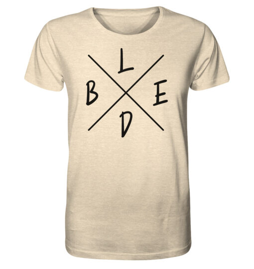 Bled T-Shirt für Karpfenangler in naturweiß.