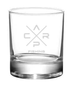 Geschenk für Angler: das gravierte Whisky Glas macht jedem Karpfenangler Freude!