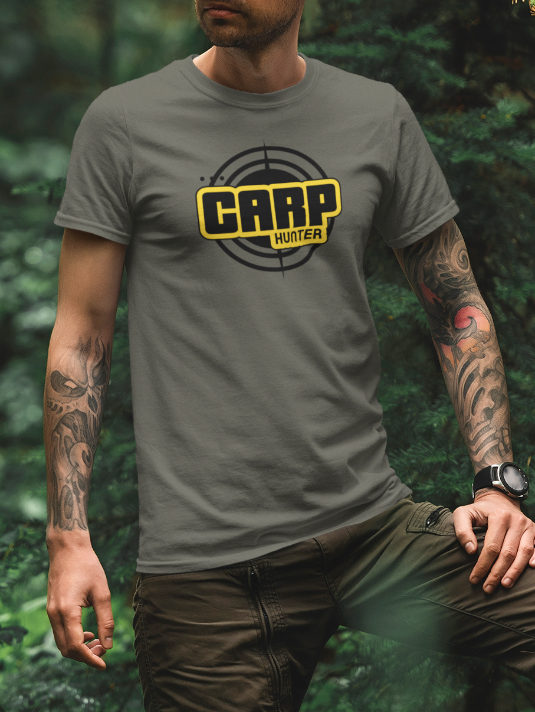 T-Shirts für Angler - tolle Angler Geschenke von 27Wraps. Das Sunset Release Karpfen T-Shirt aus Bio Baumwolle ist ein tolles Geschenk für Karpfenangler.