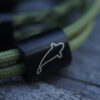 Cyprinus Karpfen Armband für Karpfenangler mit hochwertig graviertem Karpfendesign. Tolle Armbänder für Angler - ein besonderes Geschenk für Angler.