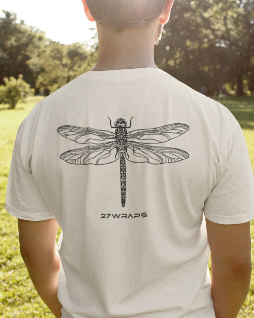 Bio Libellen T-Shirt für Karpfenangler: Dragonfly Shirt für Angler. Ein tolles Angler T-Shirt und Geschenk für Angler.