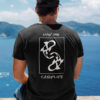 Bio Karpfen Shirt für Karpfenangler: Livin' the carplife Carp Shirt für Angler. Ein tolles Angler Geschenk.