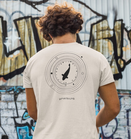 Bio Karpfen Shirt für Karpfenangler: Moon Carp Shirt für Angler. Ein tolles Angler T-Shirt und Geschenk für Angler.