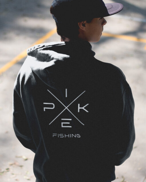 Pike Fishing Hoodie für Raubfischangler. Hoodies für Angler und Geschenke für Angler hier bestellen.