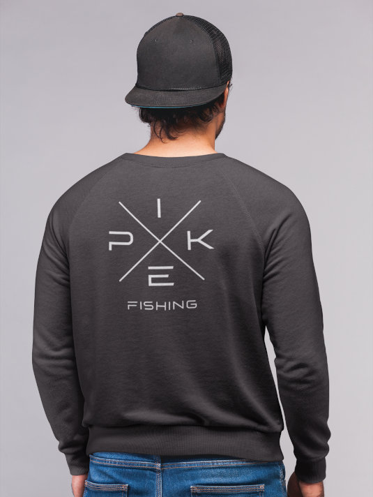 Pike Fishing Sweatshirt für Raubfischangler. Pullis für Angler und Angler Geschenke hier bestellen.