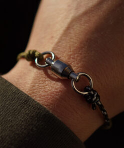 Swivel Angler Armband aus Edelstahl. Elegantes Armband für Angler mit Edelstahl-Wirbel. Ein eleganten Armband für Angler - auch als besonderes Geschenk für Angler bestens geeignet.