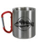 Raubfisch Angler Tasse Perch Handdrawn. Raubfisch Tasse als Geschenk für Angler. Tassen für Angler hier bestellen.