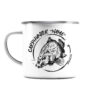 Personalisierte Emaille Tasse für Karpfenangler. Karpfen Tasse als Geschenk für Angler. Carphunter Tasse für Karpfenangler hier bestellen.