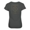 Catfishing 4 Life Damen T-Shirt für Welsangler: ein elegantes Wels Shirt für Angler mit Rückendruck in antrazith. Ein besonderes Waller T-Shirt und eine tolle Geschenkidee für Welsangler.