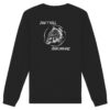 Bio Sweatshirt für Karpfenangler: schwarzer Don't kill your dreams Bio Pullover für Angler.