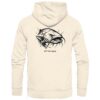 Urban Catfish Hoodie für Welsangler aus Bio-Baumwolle. Ein cooler Wels Hoodie für Angler mit Rückendruck in naturweiß. Eine tolle Geschenkidee für Welsangler.