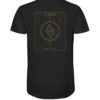 Karpfenangler T-Shirt: schwarzes Carp Fishing for Life Bio T-Shirt für Angler.