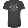 Pike Fishing T-Shirt für Raubfischangler in anthracite.