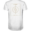 Karpfenangler T-Shirt: weißes Carp Fishing for Life Bio T-Shirt für Angler.