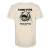 Monsters from depths T-Shirt für Welsangler: ein elegantes Wels Shirt für Angler mit Rückendruck in naturweiß. Ein besonderes Waller T-Shirt und eine originelle Geschenkidee für Welsangler.