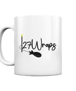 27Wraps Spod Logo Tasse für Karpfenangler. Ein tolles Angler Geschenk für Karpfenangler. Nachhaltige Angler Geschenke und Tassen zum Karpfenangeln hier bestellen.