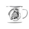 Personalisierte Emaille Tasse für Karpfenangler. Karpfen Tasse als Geschenk für Angler. Carphunter Tasse für Karpfenangler hier bestellen.