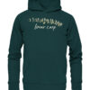 Bio Linear Carp Hoodie für Karpfenangler: grüner Karpfen Hoodie für Angler. Ein tolles Angler Geschenk.