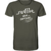 Bio Urban Carpfishing City Shirt für Karpfenangler: olivgrünes Karpfen T-Shirt für Angler. Ein tolles Geschenk für Angler.