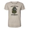 Nicht gestresst, nur unterangelt Wels T-Shirt für Welsangler: ein lustiges Wels Shirt für Angler mit Spruch in sandfarben. Ein besonderes Waller T-Shirt und eine tolle Geschenkidee für Welsangler.