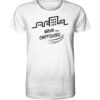 Bio Urban Carpfishing City Shirt für Karpfenangler: weißes Karpfen T-Shirt für Angler. Ein tolles Geschenk für Angler.