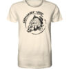 Carphunter Angler Shirt mit elegantem Karpfendesign für Karpfenangler. Personalisiertes Karpfen Shirt für Angler in naturweiß. Ein tolles Geschenk für Angler.