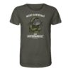 Nicht gestresst, nur unterangelt Wels T-Shirt für Welsangler: ein lustiges Wels Shirt für Angler mit Spruch in olivgrün. Ein besonderes Waller T-Shirt und eine tolle Geschenkidee für Welsangler.