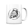 Karpfen Tasse mit elegantem Karpfen Druck. Perfekt als Geschenk für Angler - die Tasse für Karpfenangler.